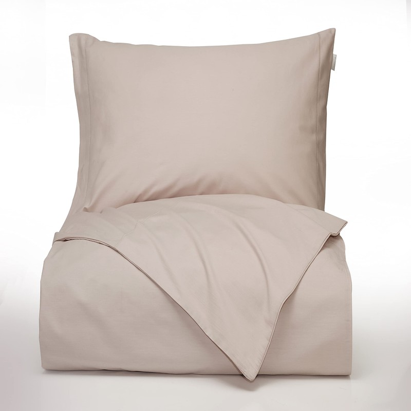 Plain Dyed Cotton Percal Neutral Duvet Set 200TC 200 x
