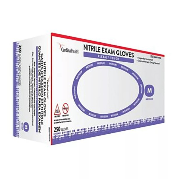 CARDINAL HEALTH™ Flexal Touch Nitrile Exam Gloves Blue, LG, Case