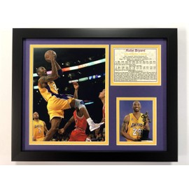 Legends Never Die "Kobe Bryant Gold Jersey Framed Photo Collage, 11 x 14-Inch