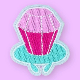 RING POP CANDY FOOD IRON ON EMBROIDERED PATCH 2.4" X 1.75"