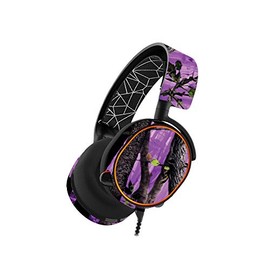 MightySkins Skin Compatible with SteelSeries Arctis 5 Gaming Headset - Purple Tree Camo | Protective, Durable, and Unique Vinyl wrap Cover | Easy to Apply, Remove, and Change Styles | Made in The USA