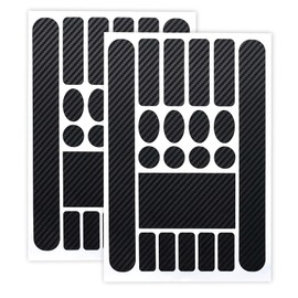 Bike Frame Protector, 2 Pack Bike Stickers for Frame Bike Protection Tape Bike Frame Protection Tape Bike Stickers Mountain Bike Parts Mountain Bike Stickers for Mountain Bike Road Bike