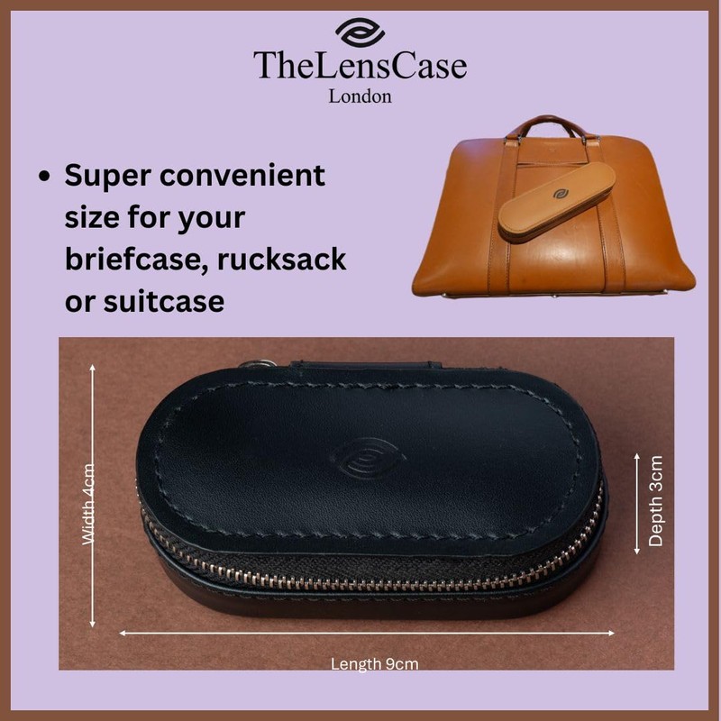 OLHO – (Reusable Contact Lens Case) (Jet Black)