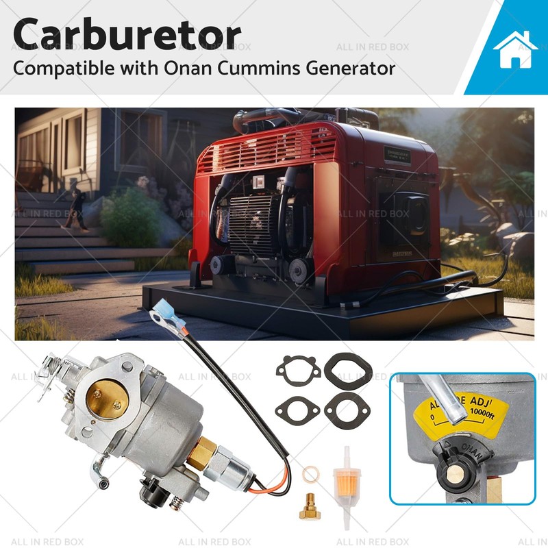 MAX COOL Carburetor Replacement Suitable for Onan Cummins A041D736 Microquiet
