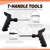Tanstic 34Pcs Tire Repair Kit Auto Tire Plug Kit Includes