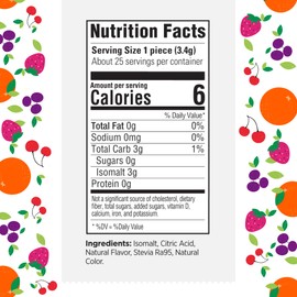 Stevita Hard Candy, Variety Pack - 4 Resealable Pouches - Strawberry, Cherry, Orange & Grape Flavors - Sugar & Aspartame Free - Naturally Flavored & Sweetened - Non-GMO, Gluten Free, Keto Friendly