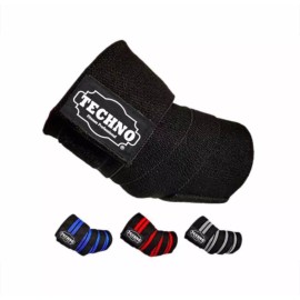 Techno Vendas Para Codos Elásticas Gym Pesas Crossfit (2 Vendas)