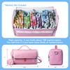 Marker Pens Storage Tote Handbag, Up to 160 Pens, Pink