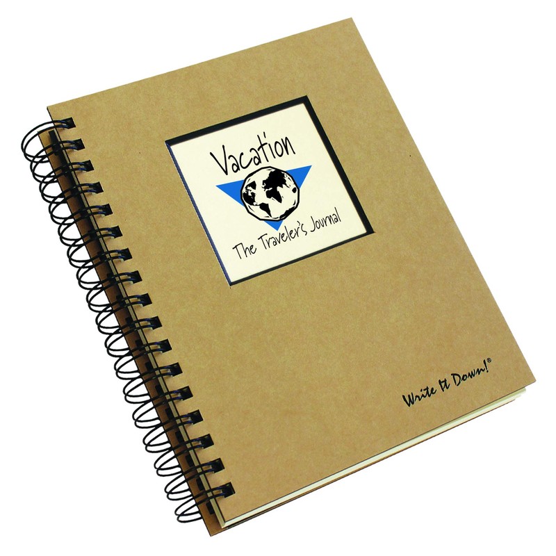 Write it Down series by Journals Unlimited, Guided Journal, Vacation,