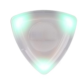Glowing Guitar Pick with High Sensitivity LED Light Guitar Pick Replacement for Guitar (Green)