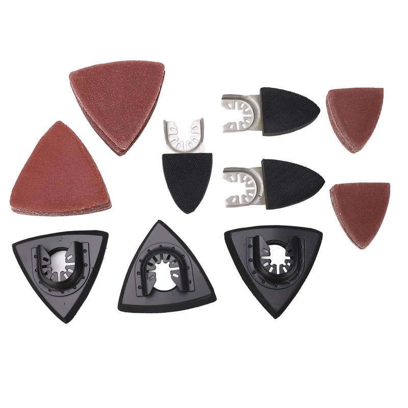 106Pcs Oscillating Tool Sanding Pads Kit for Metal 6Pcs Finger
