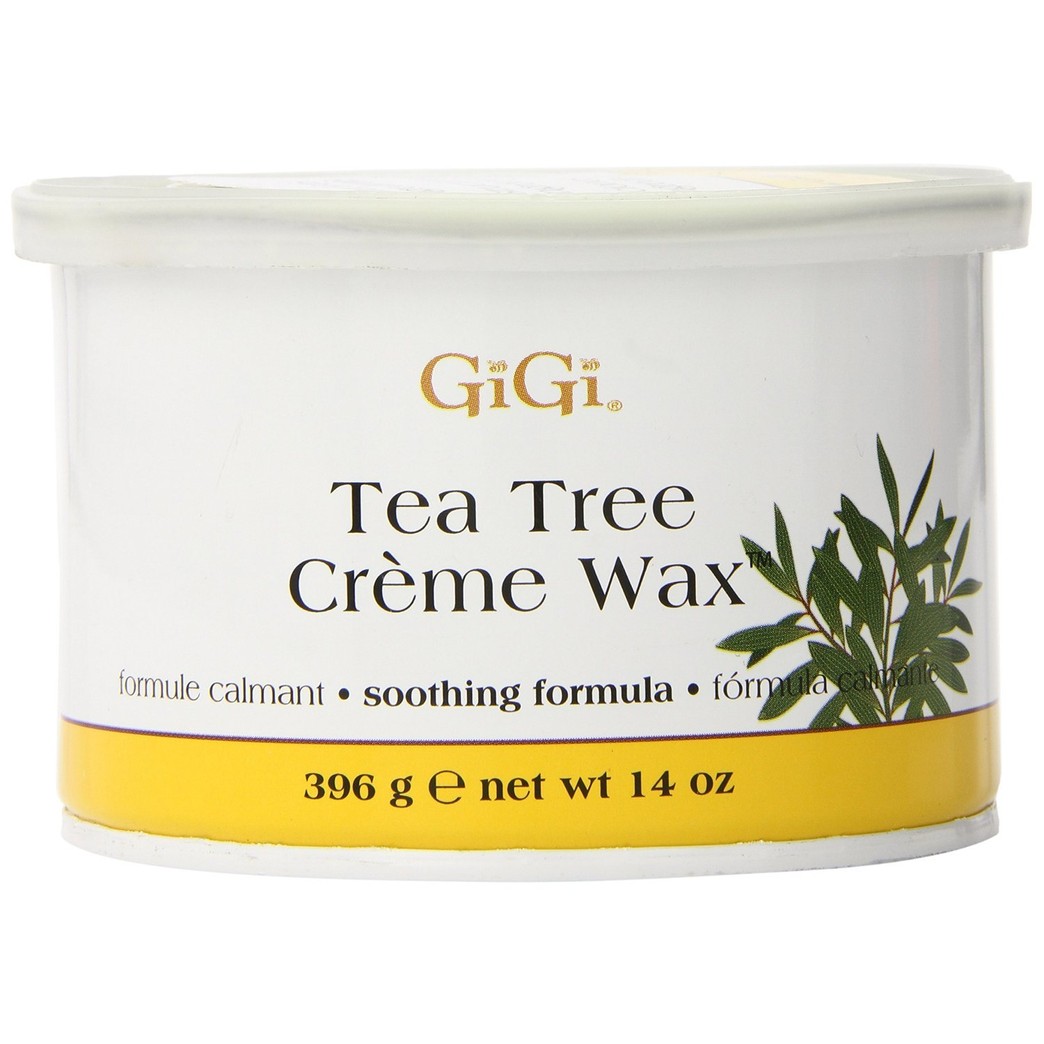 Gigi Tea Tree Creme Wax 14 oz. (Pack of 2)