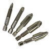 5pc Damaged Screw Stud Drill Bolt Remover Easy Out Extractor