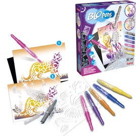 Blopens - Imaginative Animal Pictures - Drawings and Colouring - From 7 Years - Lansay