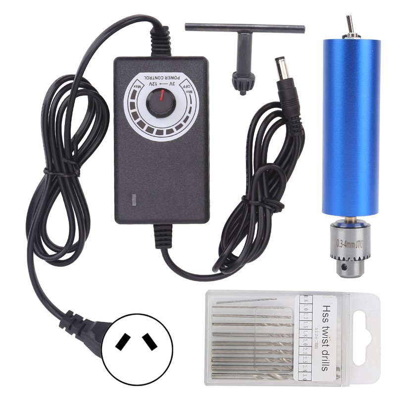 Electric Grinder Aluminum Shell Stepless Speed Handheld Polishing Tools