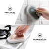 LALAFINA 2sets Sponge Brush Cleaning Tools Plastic Handle Cleaning Brush