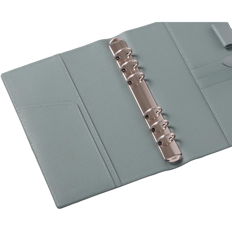 Franklin Planner Color Noblessa IV Binder Compact 20mm Blue Gray