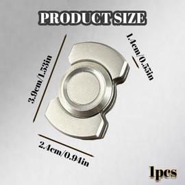 Fidget Spinner, Fidget Slider for Anxiety Relief and Focus Improvement,Fidget Toys for Kids, Travel, and Study Sessions