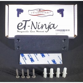 Xanadeu Magnetic Gun Mount Holster 53lb. - Gun Magnet Mount  Discreet Tactical  - 1 Pack