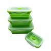 Skyzhura Collapsible Food Storage Containers (green)