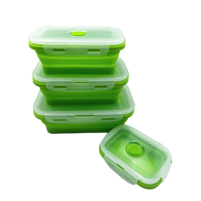 Skyzhura Collapsible Food Storage Containers (green)