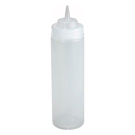 Winco Chocolatier's Wide Mouth Squeeze Bottles for Chocolate, 12-Ounce, 6-Pack