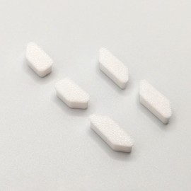 5 Replacement Buttons for Garmin Edge 520 (E52) Bicycle Computer Road Bike (White)