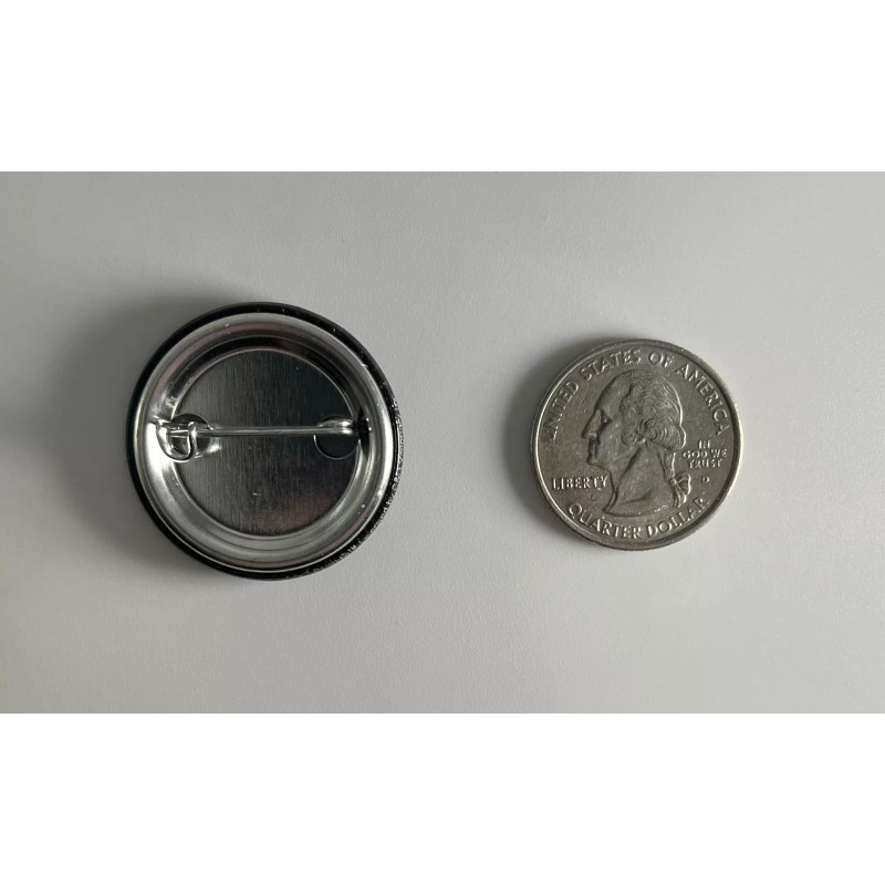 Unbranded George Floyd Mural Black Lives Matter 1.25" Button B003B125