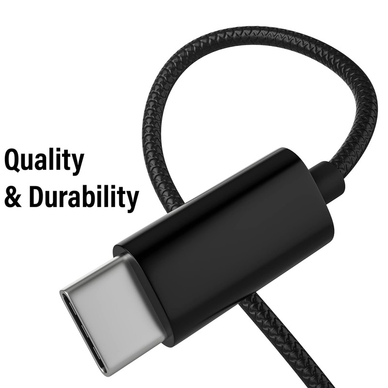 Maeline USB C Headphone, USB Type C Earphones Wired Earbuds