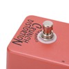 Distortion Pedal Dark Red Metal Classic British Rock Monoblock Guitar