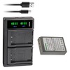 Kastar 1-Pack Battery and LTD2 USB Charger Compatible with Olympus