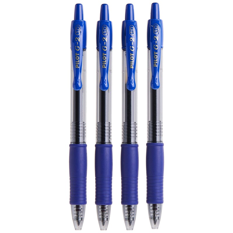 PILOT G2 Premium Refillable & Retractable Rolling Ball Gel Pens,
