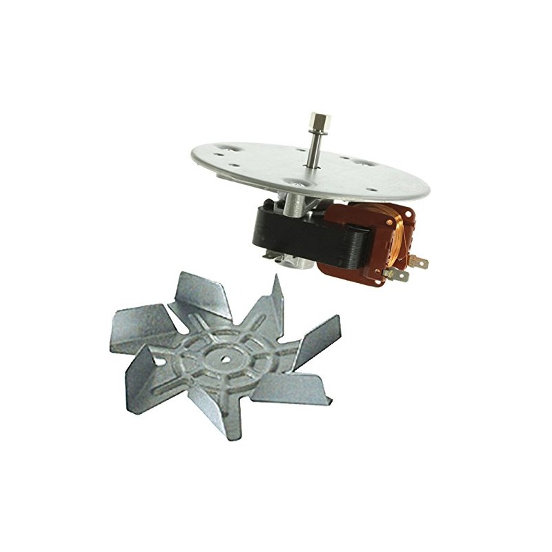 SPARES2GO Fan Blade and Motor Unit for Britannia 1G40610 Oven/Cooker