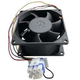 Upgraded OEM WR60X35205 Refrigerator Evaporator Fan Motor Assembly Replacement Compatible with GE WR60X20880 WR60X24723 WR60X26281 WR60X29099 WR60X35665 Appliances Refrigrator Replace Fan Motor