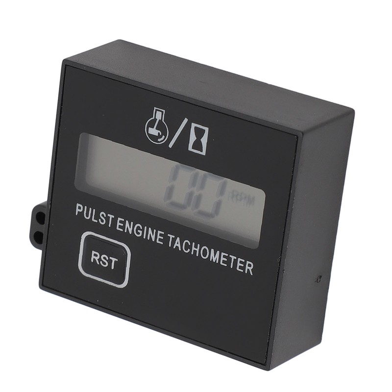 Inductive Tachometer Auto Reset Rechargeable Digital Tachometer for 2 Or