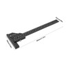 Multifunction Woodworking Ruler Aluminum Alloy T Shaped Black Measuring Marking
