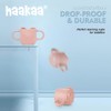 haakaa Silicone Toddler Cups, BPA Free Drop-Proof Training Cups for