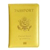 Missmore Premium PU Leather Passport Holder - USA Logo Printed