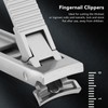 ArborGlow Ultra Sharp Nail Clippers - Stainless Steel Fingernail &