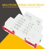 GRT8-M1 Multifunctional Delay Time Relay, 35mm DIN Rail Mount AC