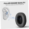 Gatuida 1 Pair Headphone Case Headphone Cushions Earpad Replacement Earmuff