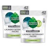 Seventh Generation Laundry Detergent Packs, Ultra Power+, Clean Scent, EPA