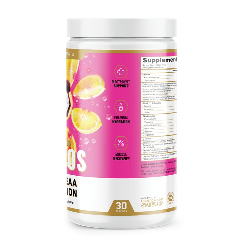 Underground Bio Labs Panda Supps Aminos | BCAA + EAA
