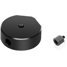 LUXENECK Starlink Mini Tripod Adapter, Aluminum Alloy Mount with 1/4"-20 & 3/8"-16 Threads Compatible with Most Tripods, Fixing Clamps & Brackets Use with Pipe Adapter