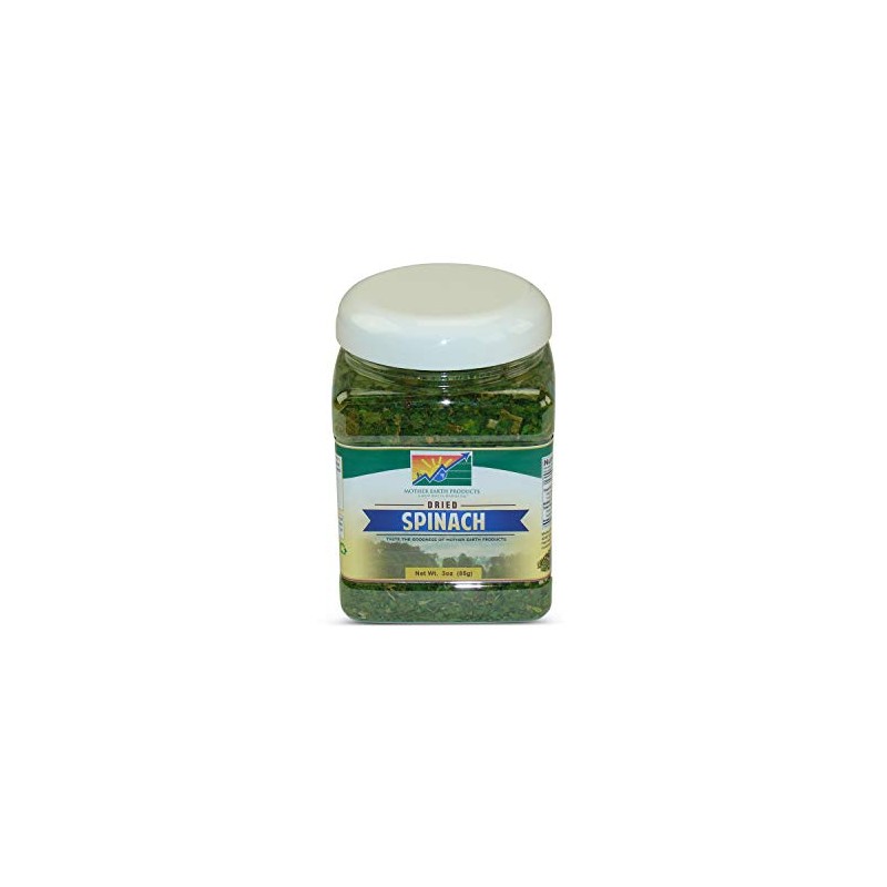 Mother Earth Products Dehydrated Spinach Jar