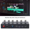 6 Channel Compact Audio Mixer Mono Stereo Switching 6 in