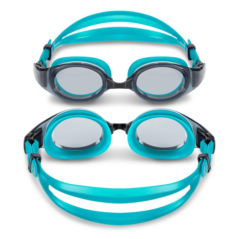 MaiKud Unisex Swimming Goggles (Light Blue)