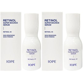 IOPE NEW 아이오페 레티놀 슈퍼 바운스 세럼50ml x2개 미백/주름/탄력개선 선물 신상 NEW Iope Retinol Super Bounce Serum 50ml x 2pcs Whitening/Wrinkle/Elasticity Improvement Gift New Arrival