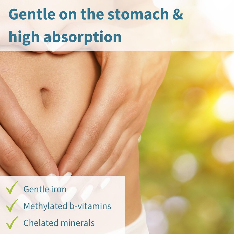 Advanced Methylated Multivitamin & Minerals for Women with Gentle Iron,