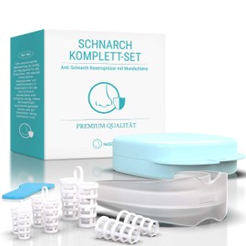 NASOX© Premium Anti-Snoring Device – Laboratory Tested in Germany – Innovative Nose Spreader & Anti-Snoring Splint Aid | Anti-Snoring Device